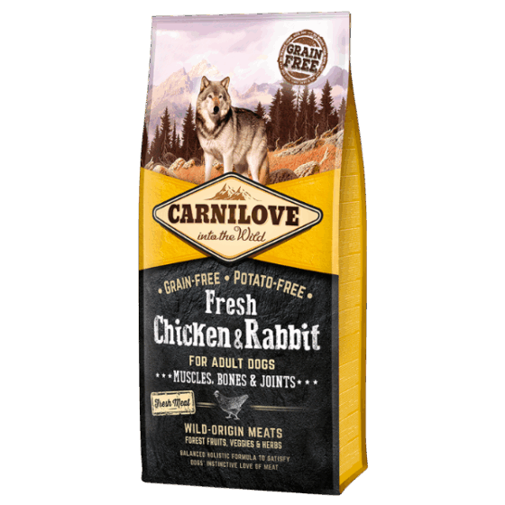 Fresh Chicken & Rabbit Dog Food