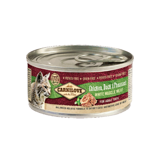 Chicken, Duck & Pheasant Wet Cat Food