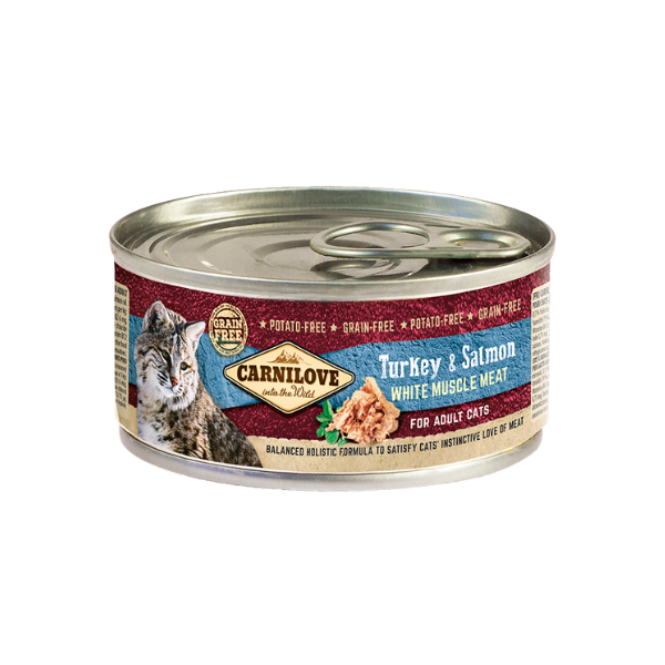 Turkey & Salmon Wet Cat Food
