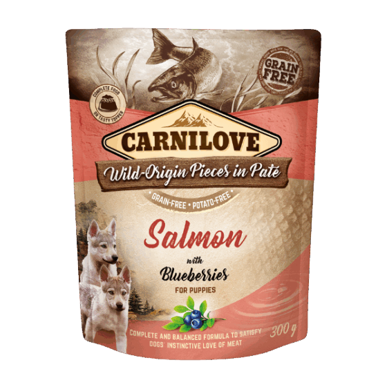 Carnilove Salmon with Blueberries Wet Puppy Food