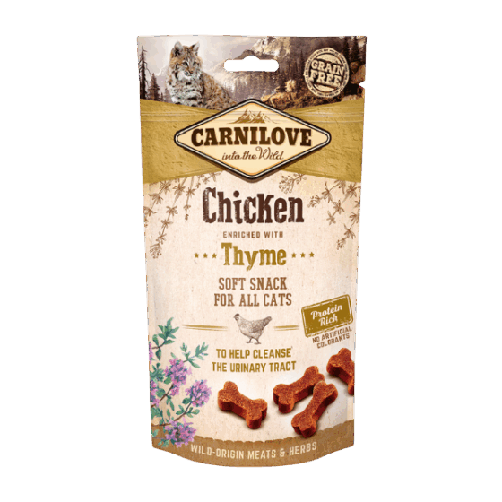 Chicken enriched with Thyme Soft Cat Treats