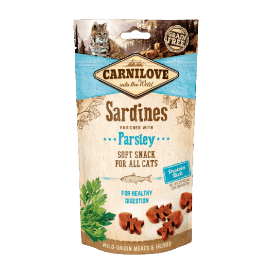 Sardines enriched with Parsley Soft Cat Treats