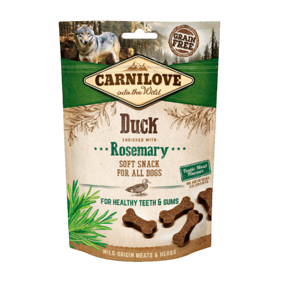 Duck enriched with Rosemary Soft Dog Treats