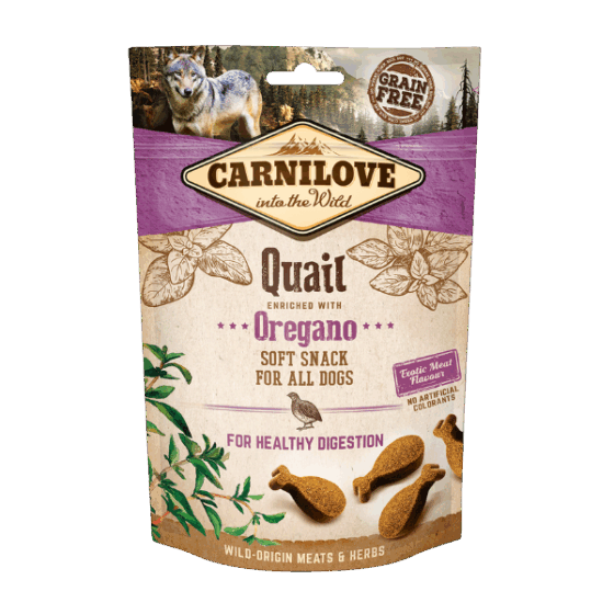 Quail enriched with Oregano Soft Dog Treats