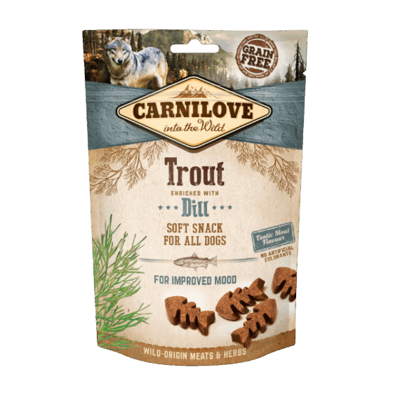 Trout enriched with Dill Soft Dog Treats