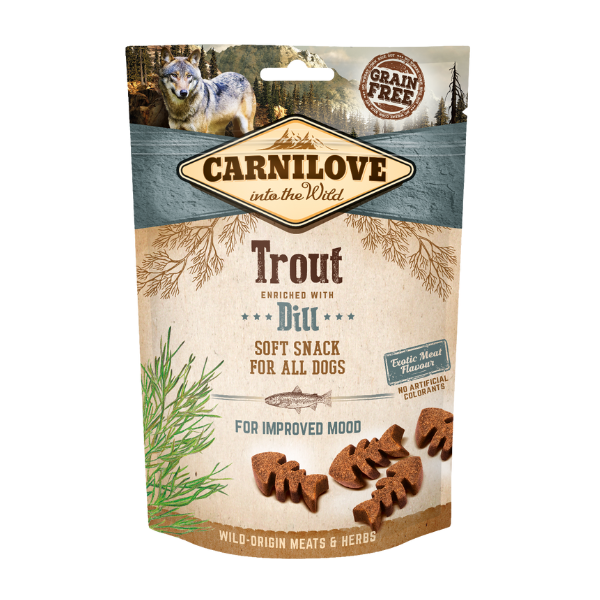 Trout enriched with Dill Soft Dog Treats