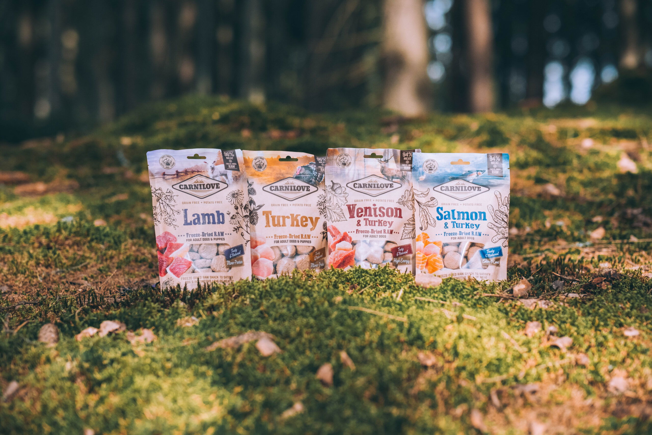 Venison & Turkey Freeze-Dried Raw Dog Treats