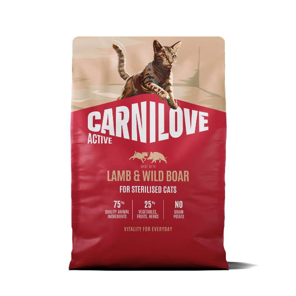 Carnilove Duck & Turkey Cat Food for Large Breeds