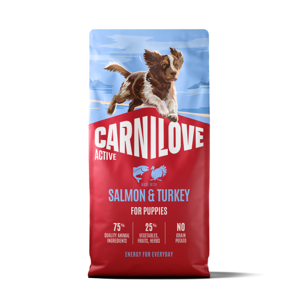 Carnilove ACTIVE Salmon & Turkey Puppy Food