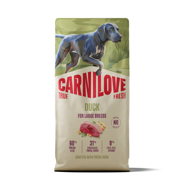 Carnilove True Fresh Duck Dog Food for Large Breeds
