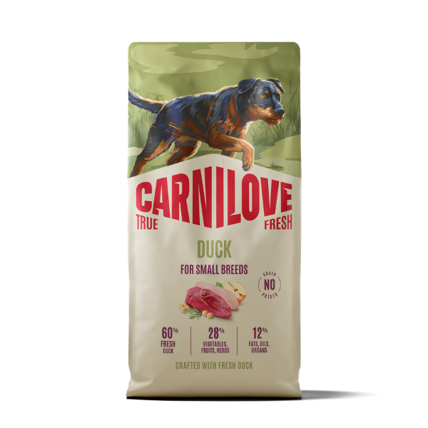 Carnilove True Fresh Duck Dog Food for Small Breeds